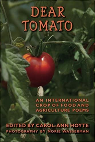 Book Cover for poetry anthology Dear Tomato